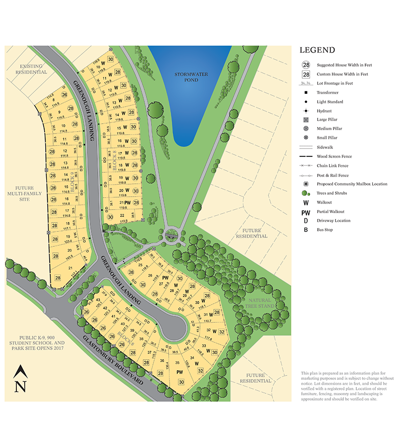 Granville Stage 12 Area Map