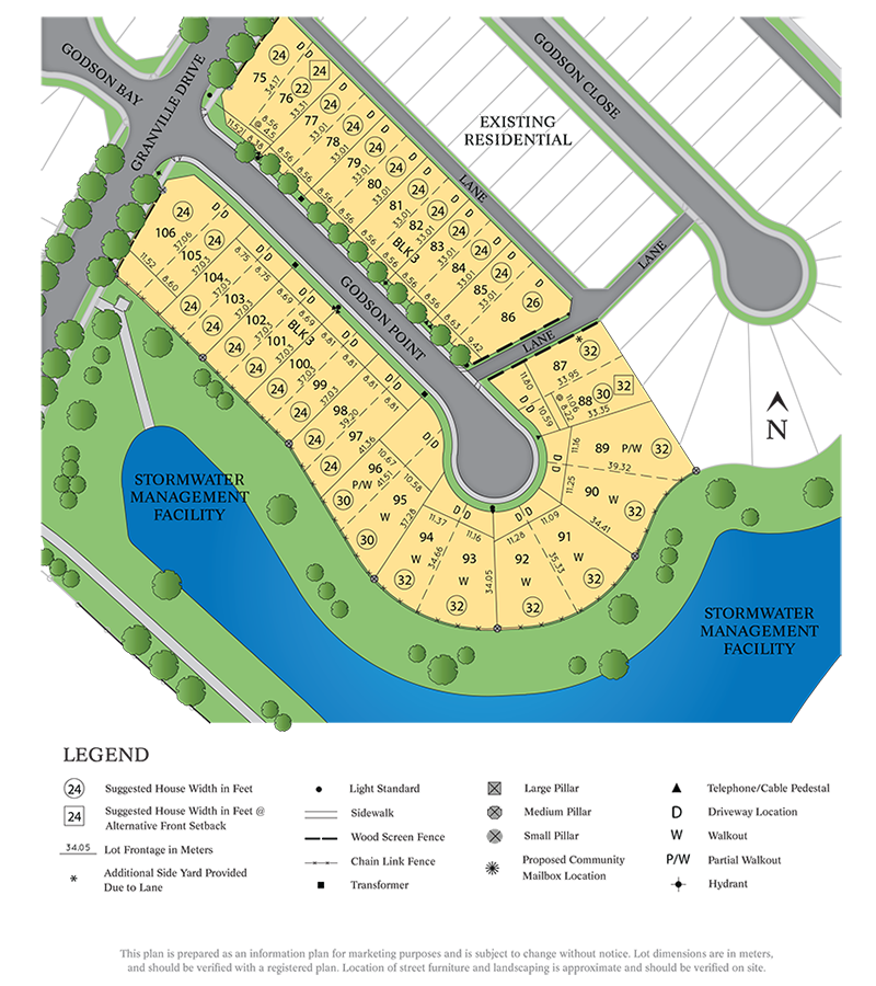Granville Stage 2C Area Map
