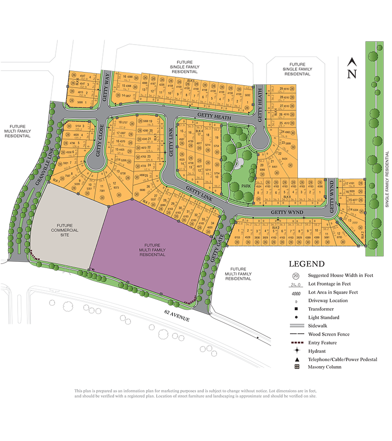Granville Stage 3A Area Map