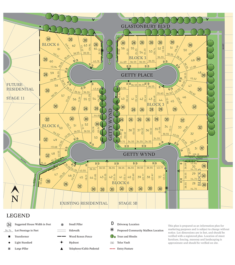 Granville Stage 8 Area Map