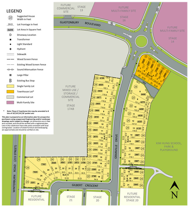 Granville Stage 18 Area Map